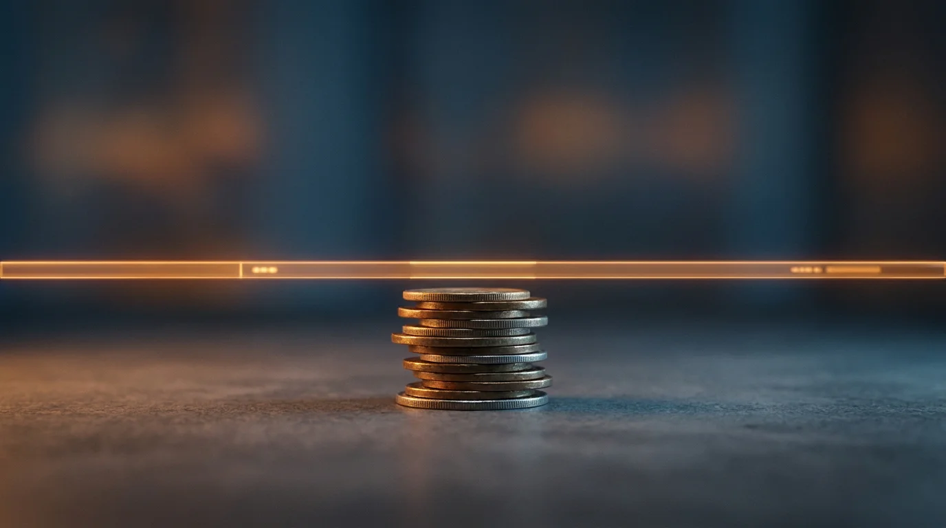 Ein Fünfzehn-Euro-Betrag steht knapp unter einer Bonus-Schwellenlinie bei zwanzig Euro